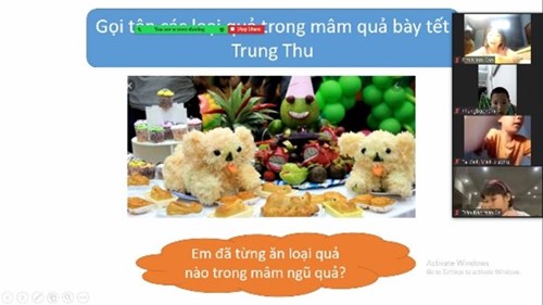 Lớp 2A - Hoạt động trải nghiệm: Vui đón Tết Trung thu